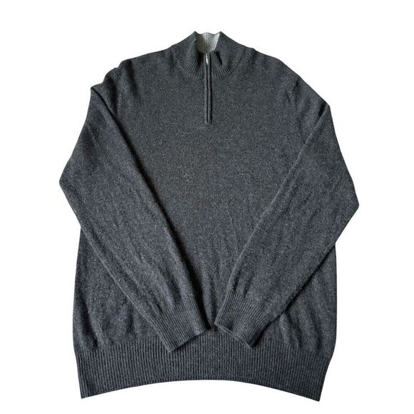 Boden Men’s Cashmere Pullover Gray size Large L - Picture 1 of 7